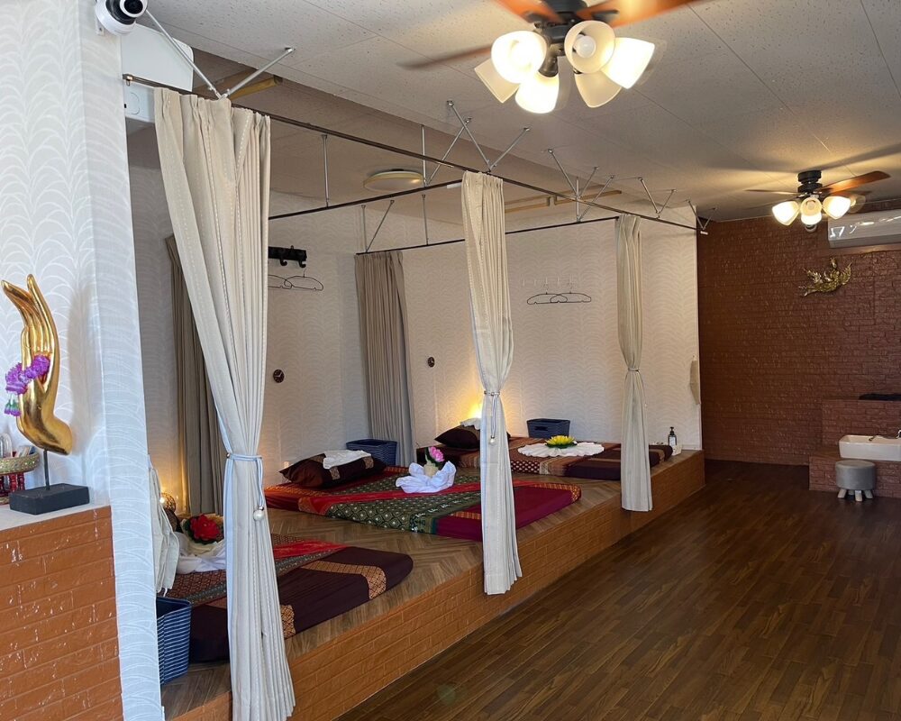 小美玉市江戸のタイ古式マッサージ・もみやの施術室2