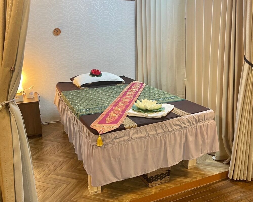 小美玉市江戸のタイ古式マッサージ・もみやの施術室2